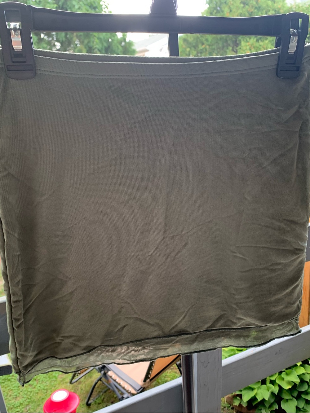 Tilly's Olive Mini Skirt